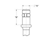 drawing of D-Band Stem